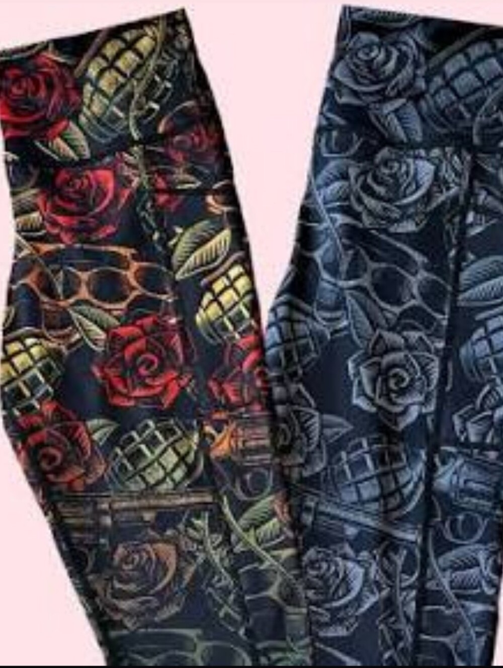 CVG DRESSED TO KILL Print Women’s Leggings - Multicolor - XS - FULL LENGHT